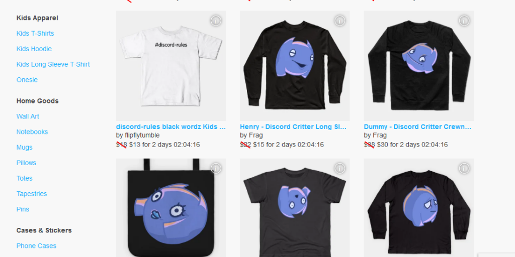 Discord merch